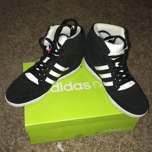 Adidas wedged sneakers